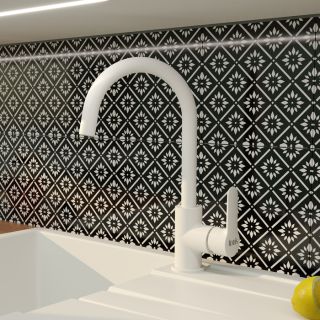 Смеситель для кухни IDDIS Cuba белый матовый CU6WTJ0i05